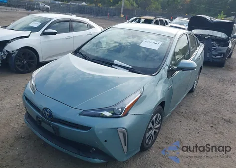 2019 Toyota Prius Xle from USA, damaged, VIN JTDL9RFU8K3012982